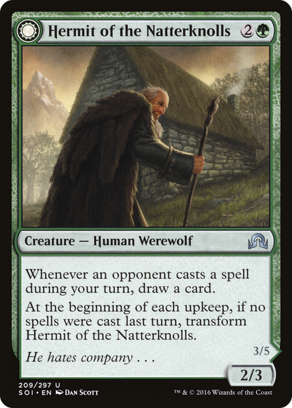 Hermit of the Natterknolls (SOI-209) [Shadows over Innistrad]