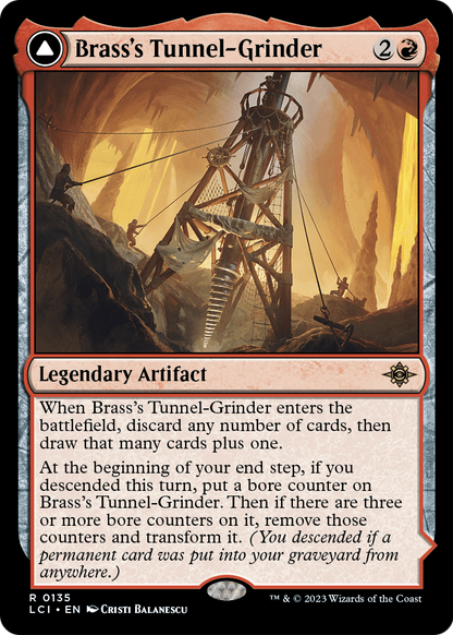 Brass's Tunnel-Grinder (LCI-135) [The Lost Caverns of Ixalan]