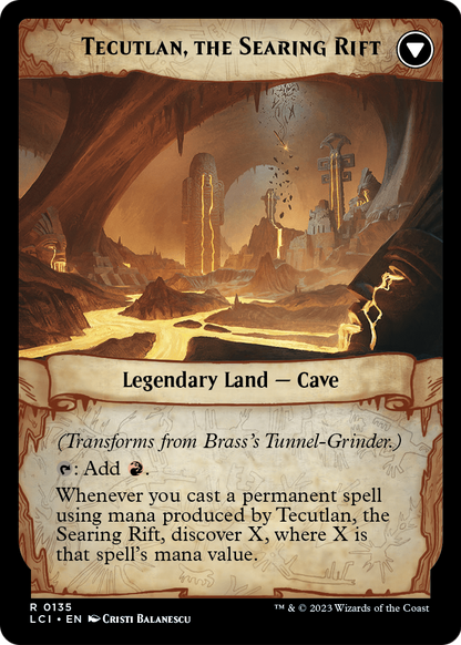 Brass's Tunnel-Grinder (LCI-135) [The Lost Caverns of Ixalan] Foil