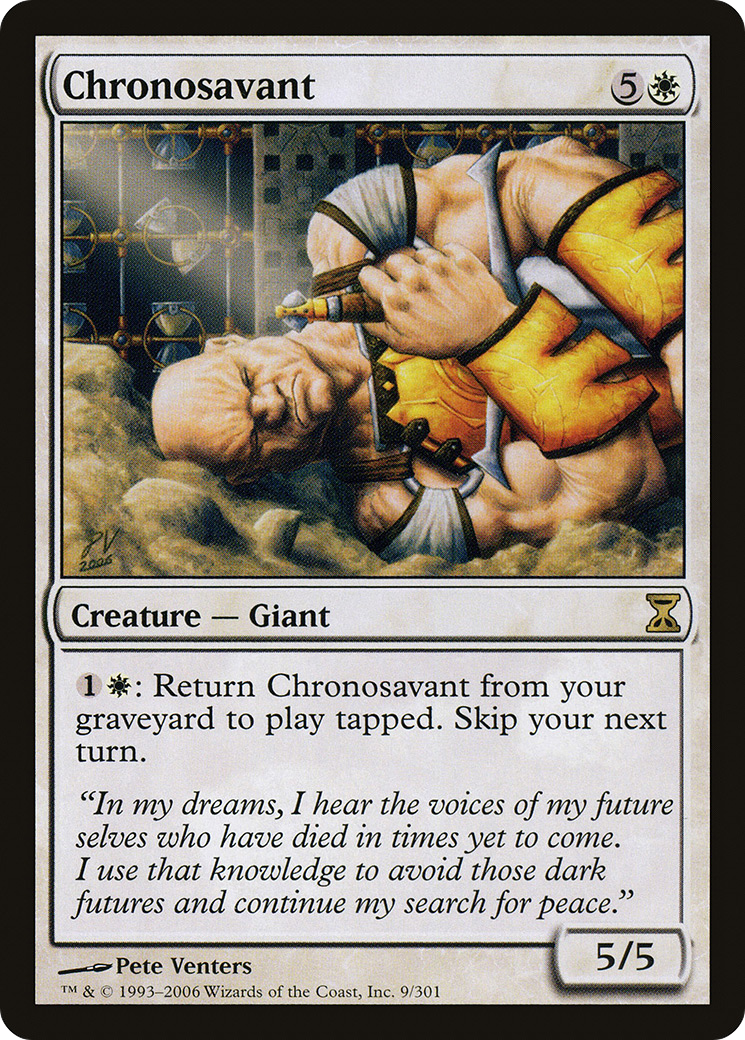 Chronosavant (TSP-009) [Time Spiral] Foil