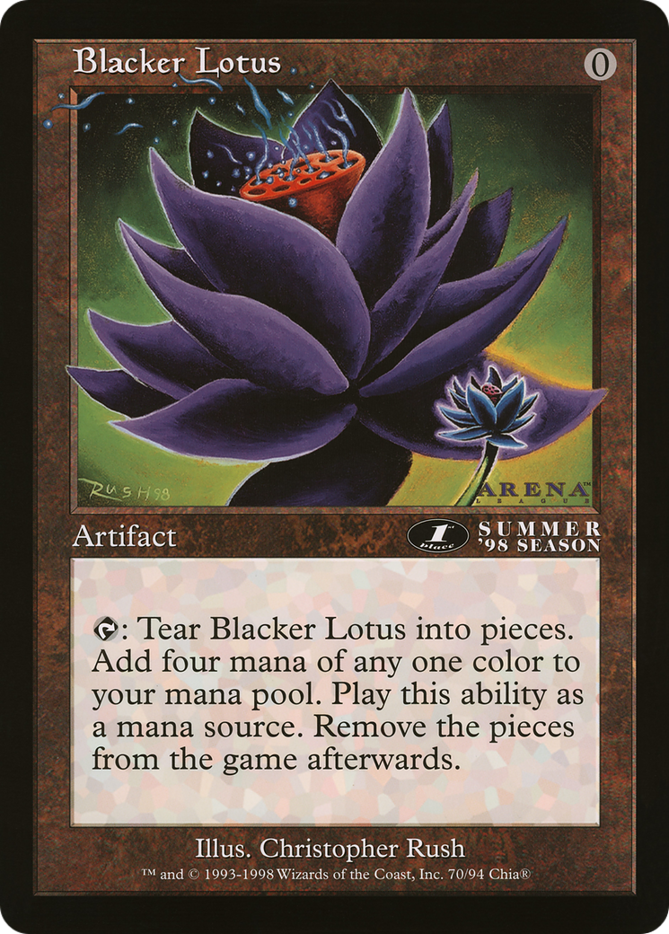 Blacker Lotus (OLEP-047) [Oversized League Prizes]