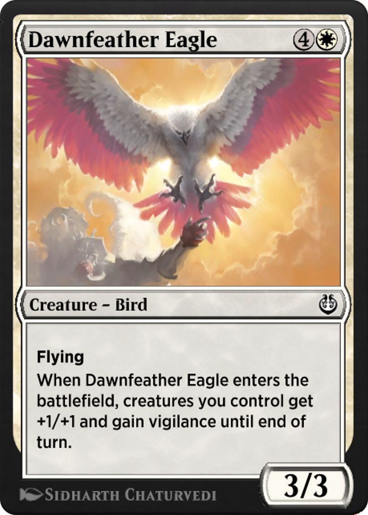 Dawnfeather Eagle (KLR-015) [Kaladesh Remastered]