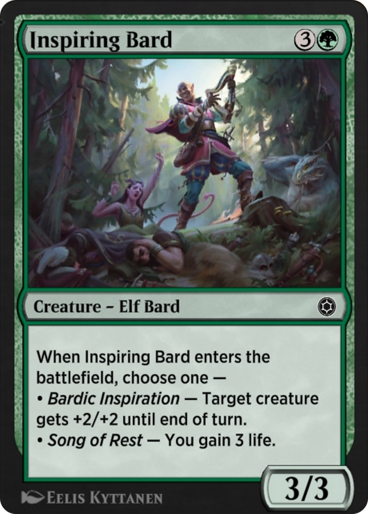 Inspiring Bard (HBG-214) [Alchemy Horizons: Baldur's Gate]
