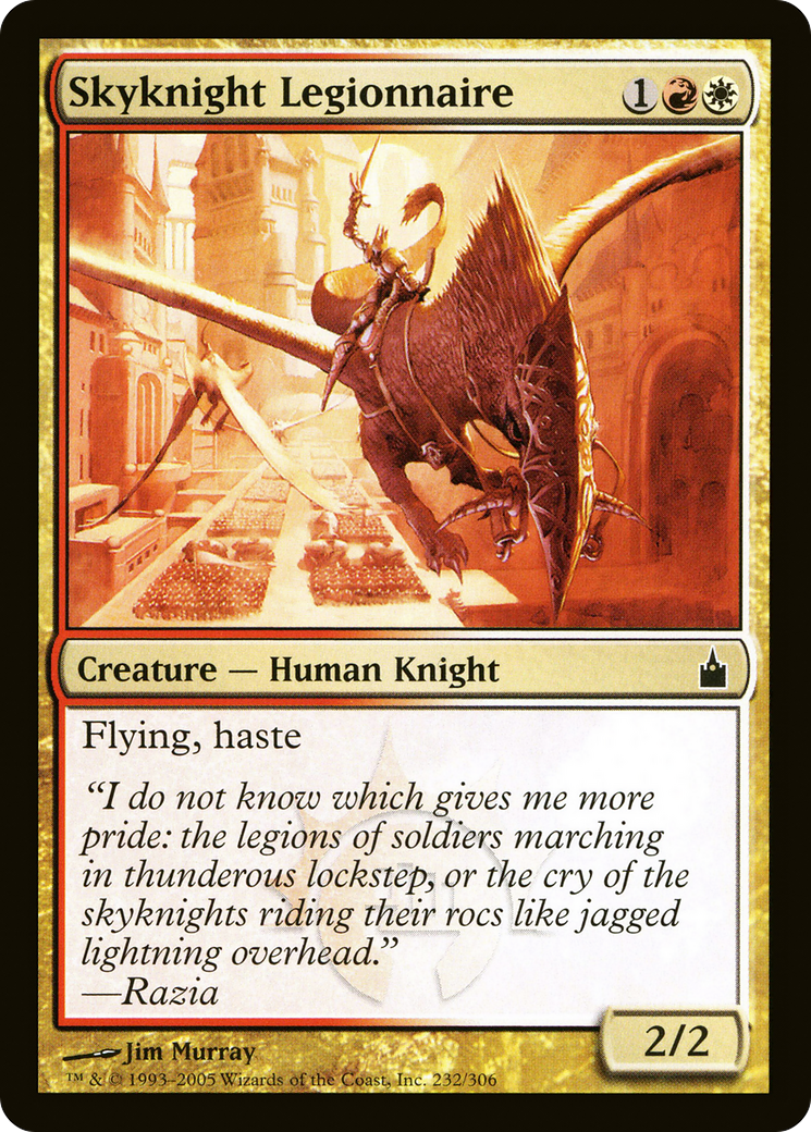 Skyknight Legionnaire (RAV-232) [Ravnica: City of Guilds] Foil