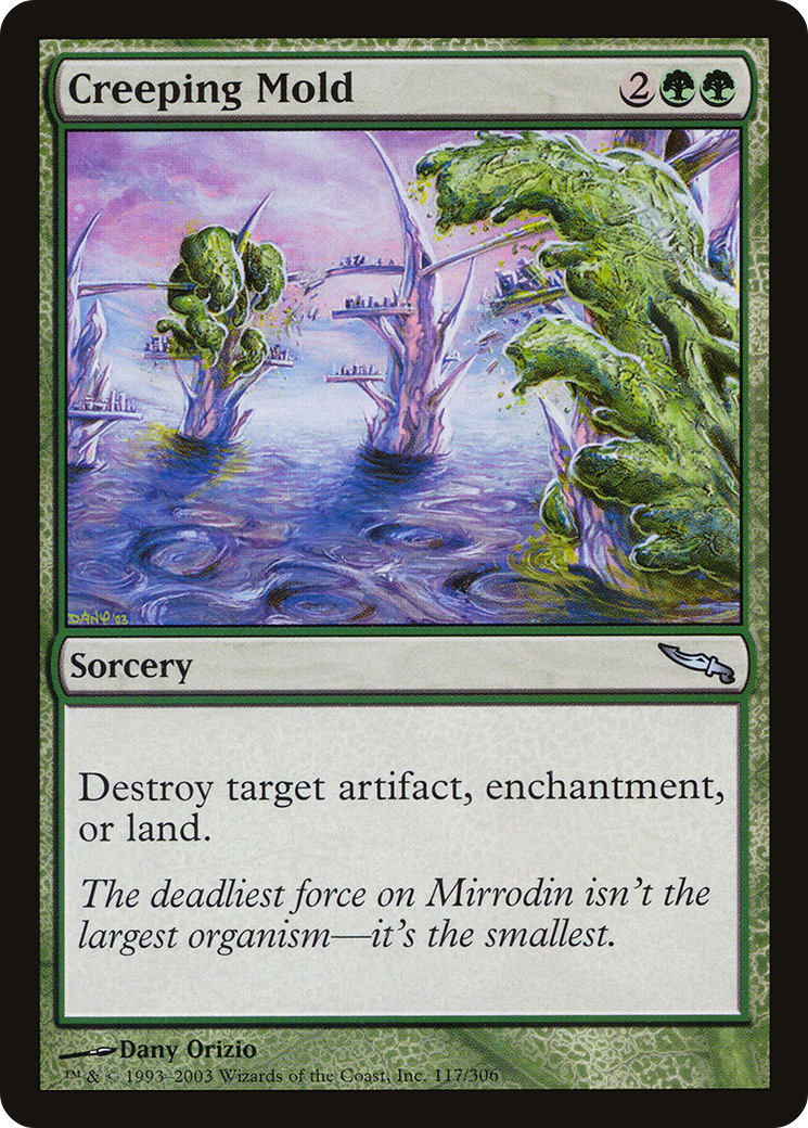 Creeping Mold (MRD-117) [Mirrodin] Foil
