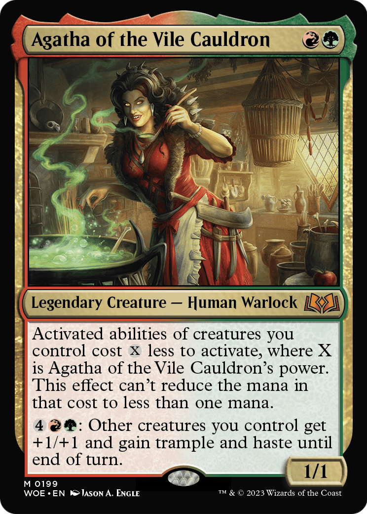 Agatha of the Vile Cauldron (WOE-199) [Wilds of Eldraine]