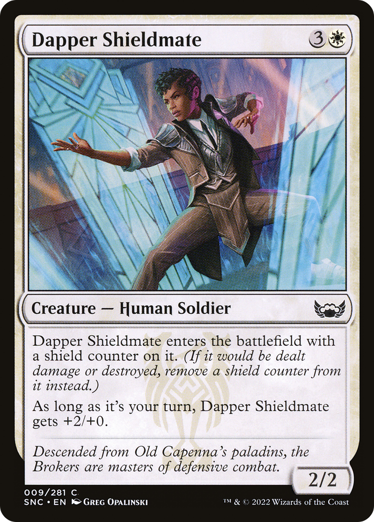 Dapper Shieldmate (SNC-009) [Streets of New Capenna]
