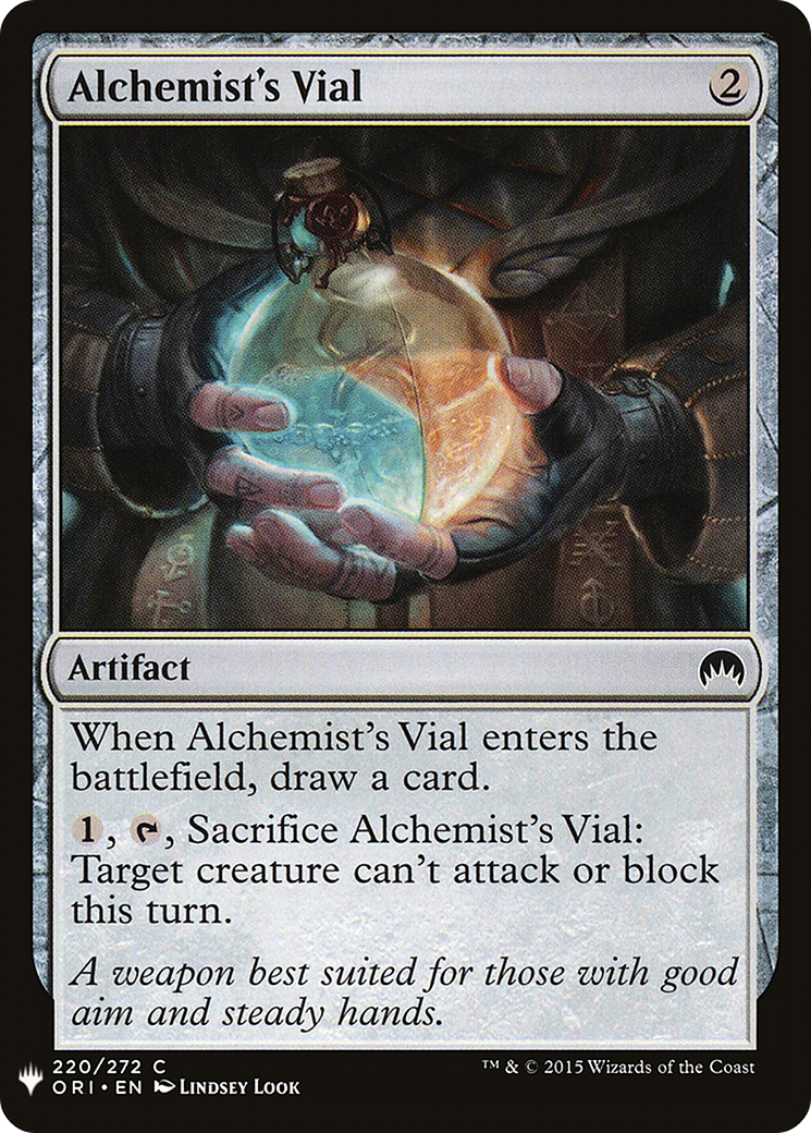 Alchemist's Vial (LIST-ORI-220) [The List]