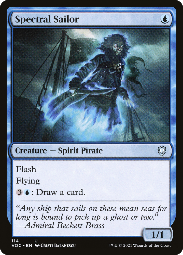 Spectral Sailor (VOC-114) [Crimson Vow Commander]