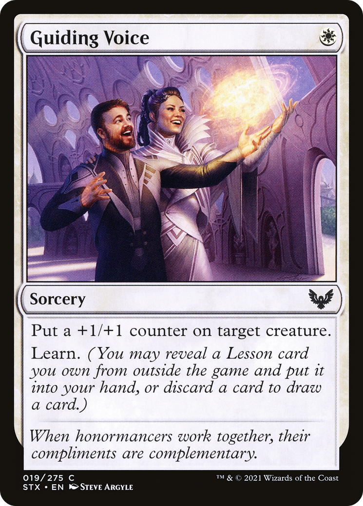 Guiding Voice (STX-019) [Strixhaven: School of Mages] Foil