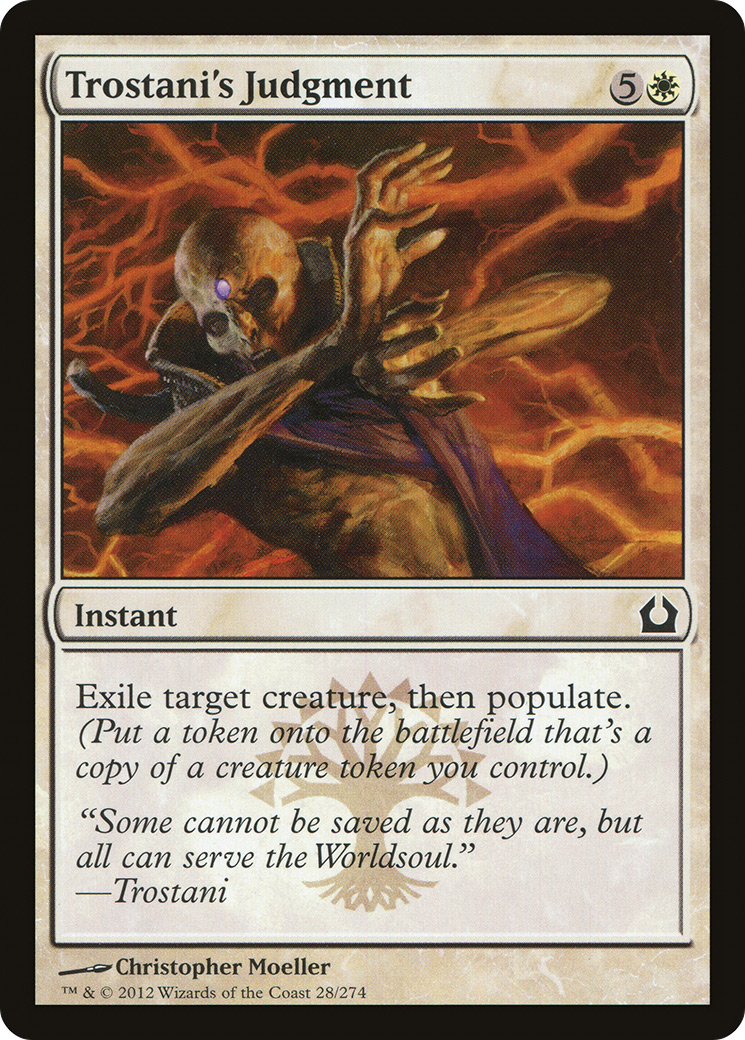 Trostani's Judgment (RTR-028) [Return to Ravnica]