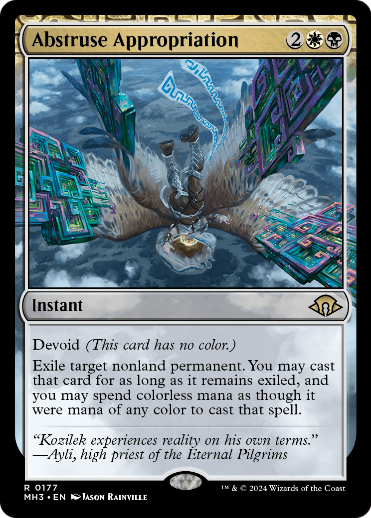 Abstruse Appropriation (MH3-177) [Modern Horizons 3] Foil