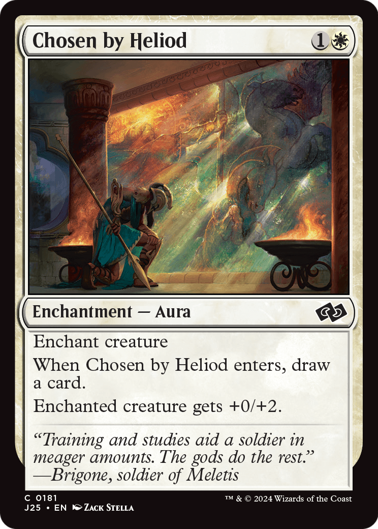 Chosen by Heliod (J25-181) [Foundations Jumpstart]