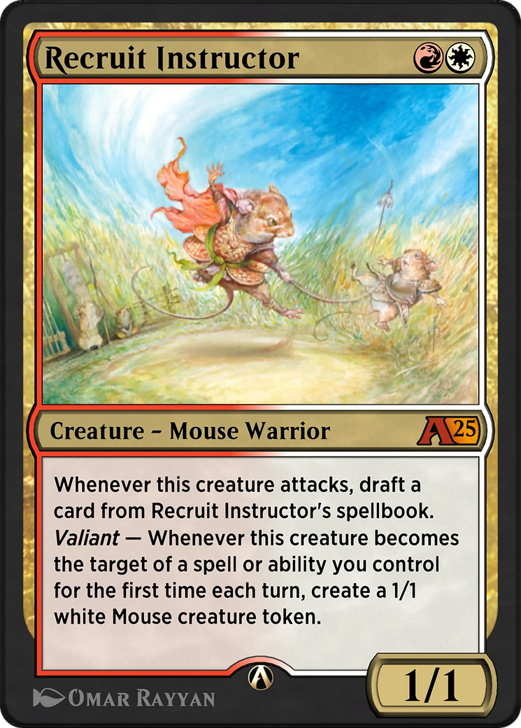 Recruit Instructor (YBLB-028) [Alchemy: Bloomburrow]
