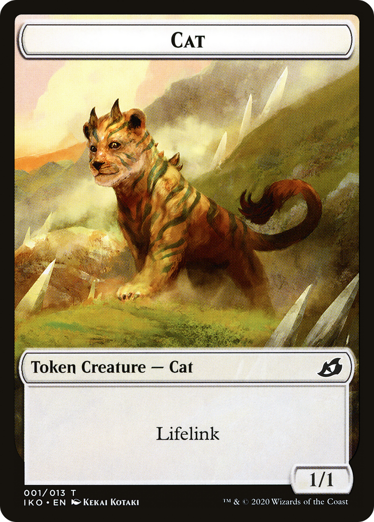 Cat (TIKO-001) [Ikoria: Lair of Behemoths Tokens]
