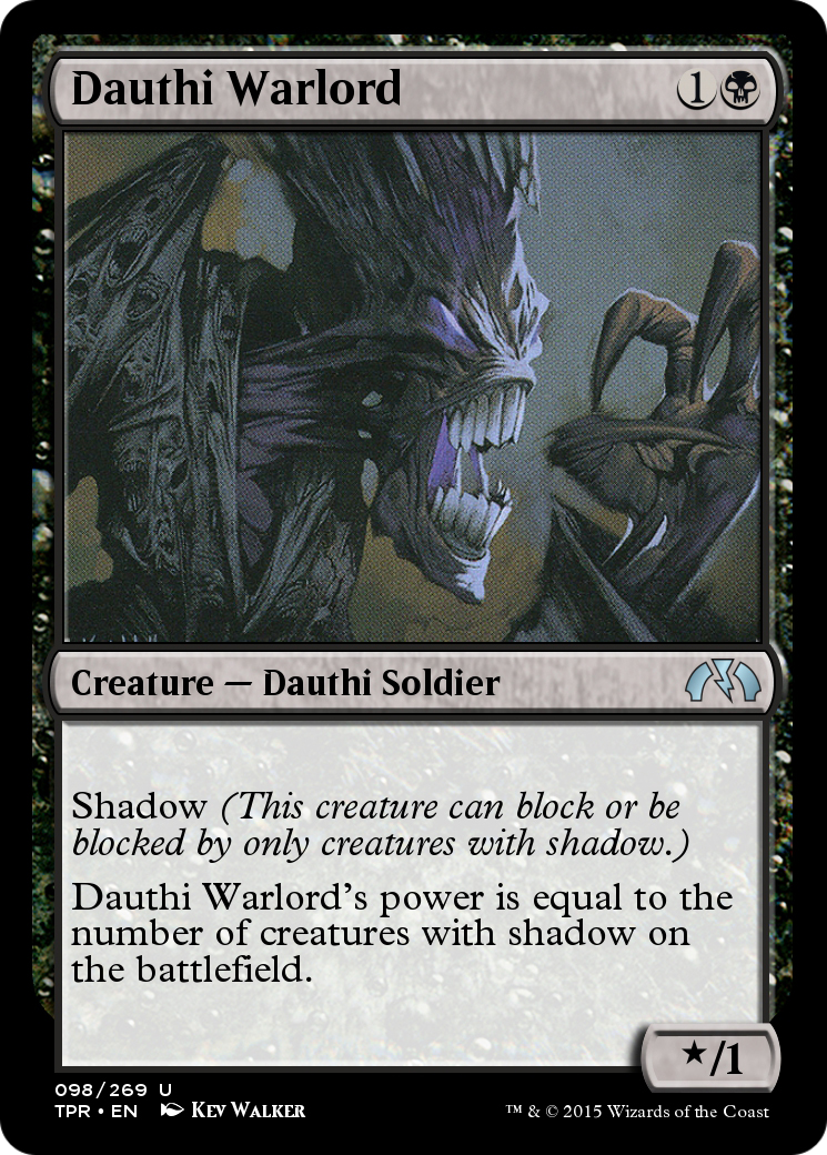 Dauthi Warlord (TPR-098) [Tempest Remastered] Foil