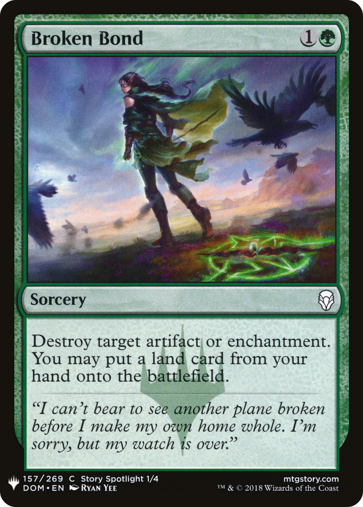 Broken Bond (LIST-DOM-157) [The List]