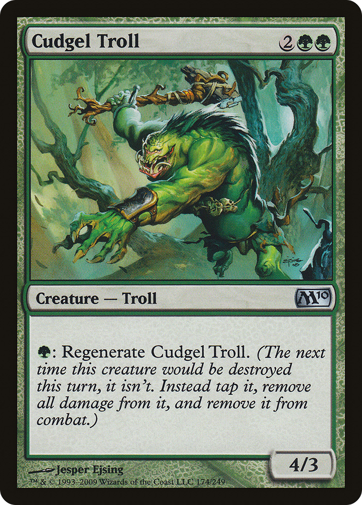 Cudgel Troll (M10-174) [Magic 2010] Foil