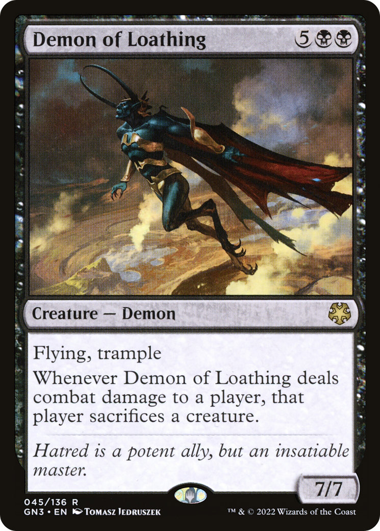 Demon of Loathing (GN3-045) [Game Night: Free-for-All]