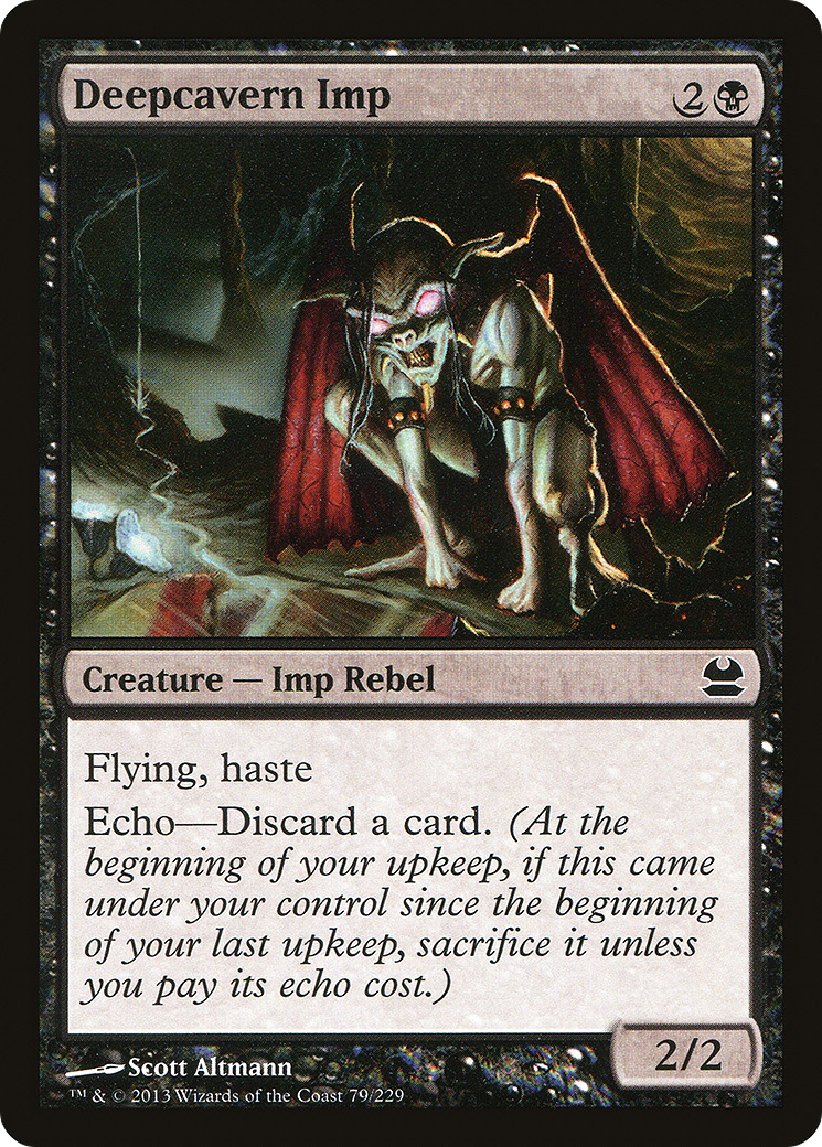 Deepcavern Imp (MMA-079) [Modern Masters] Foil