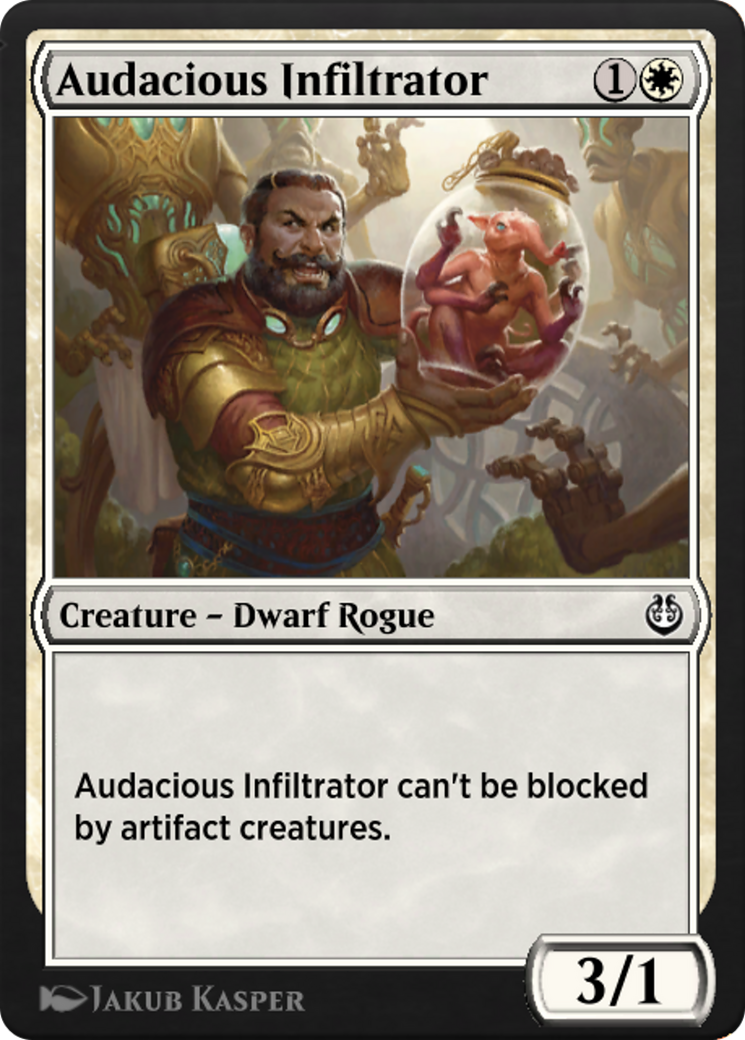 Audacious Infiltrator (KLR-008) [Kaladesh Remastered]