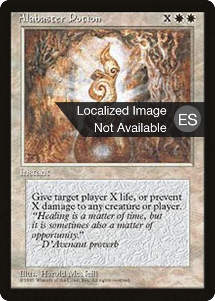 Alabaster Potion [Fourth Edition Foreign Black Border]