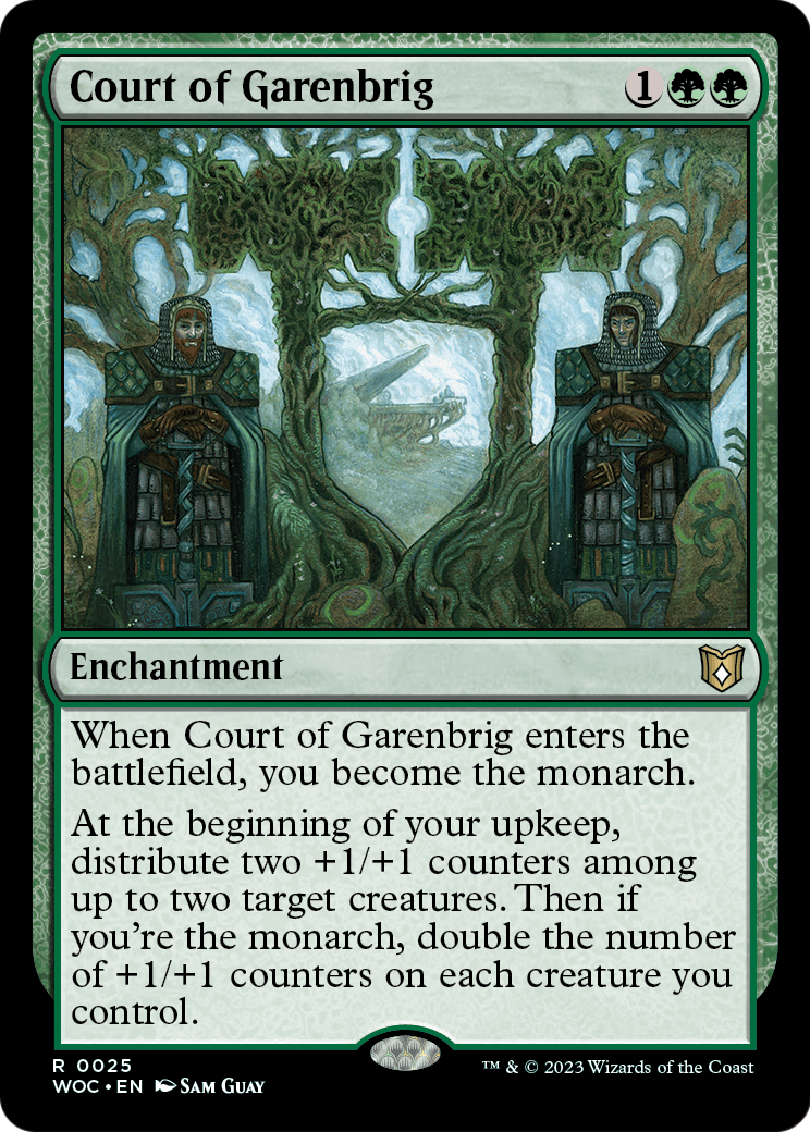 Court of Garenbrig (WOC-025) [Wilds of Eldraine Commander]