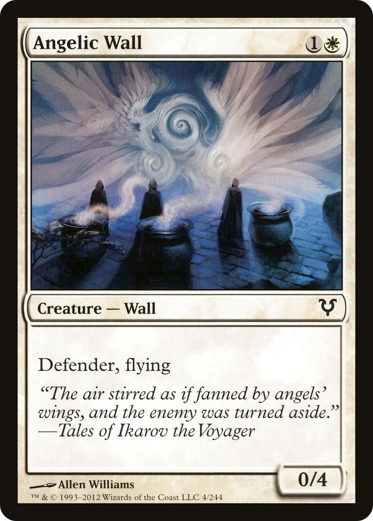 Angelic Wall (AVR-004) [Avacyn Restored]