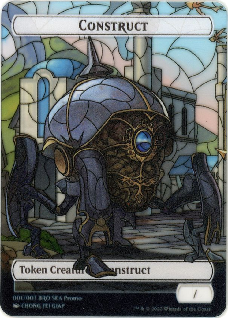Construct Token [SEA Exclusive] (BRO-001/003) [The Brothers' War Southeast Asia Tokens]