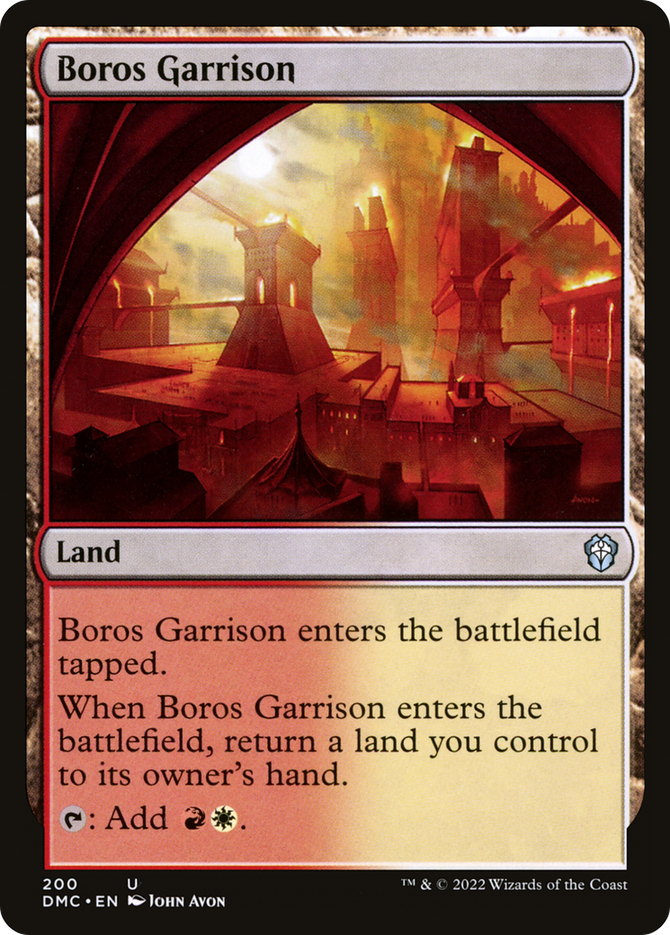 Boros Garrison (DMC-200) [Dominaria United Commander]