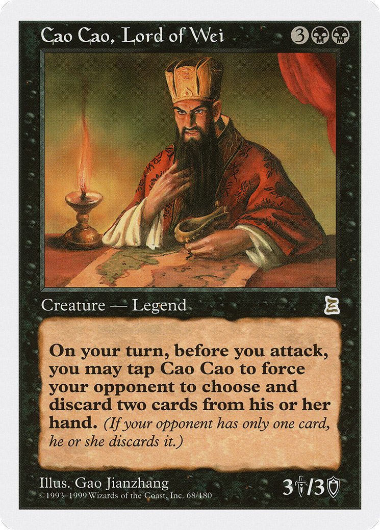 Cao Cao, Lord of Wei (PTK-068) [Portal Three Kingdoms]