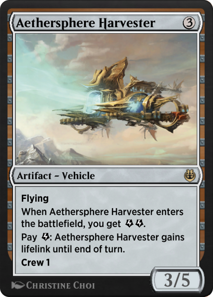 Aethersphere Harvester (KLR-218) [Kaladesh Remastered]