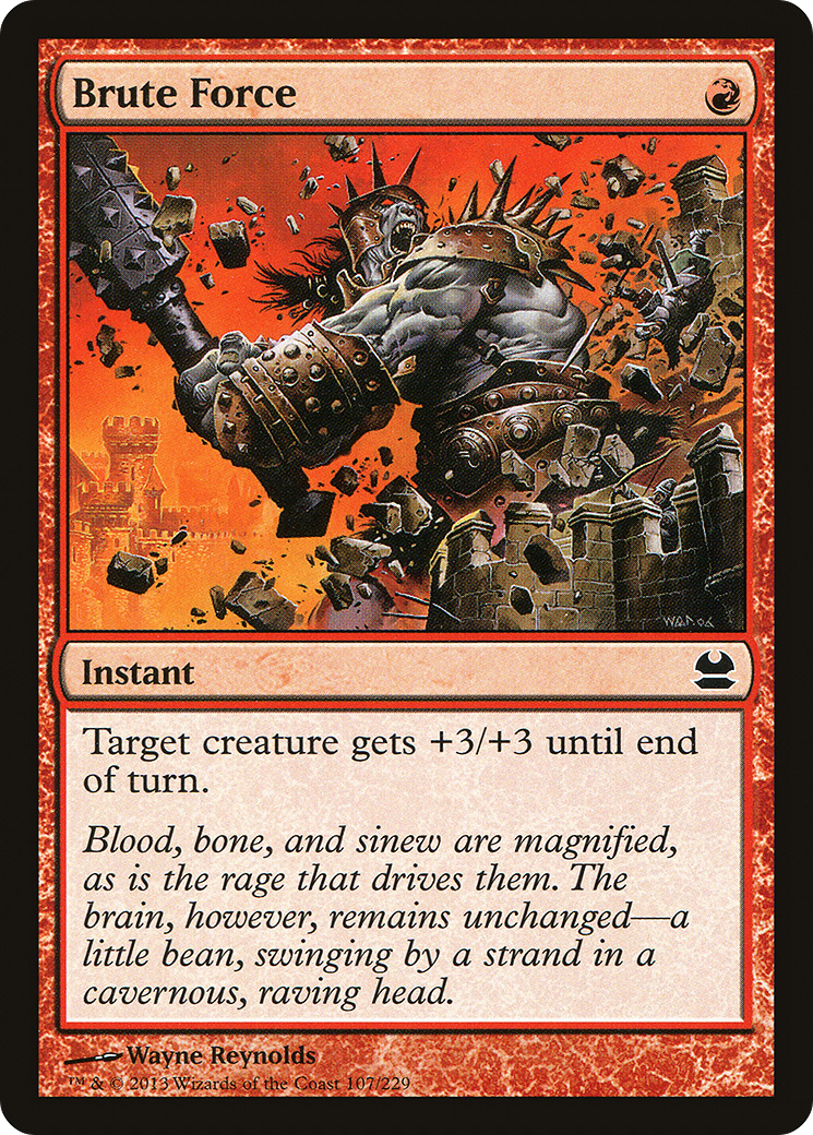 Brute Force (MMA-107) [Modern Masters] Foil