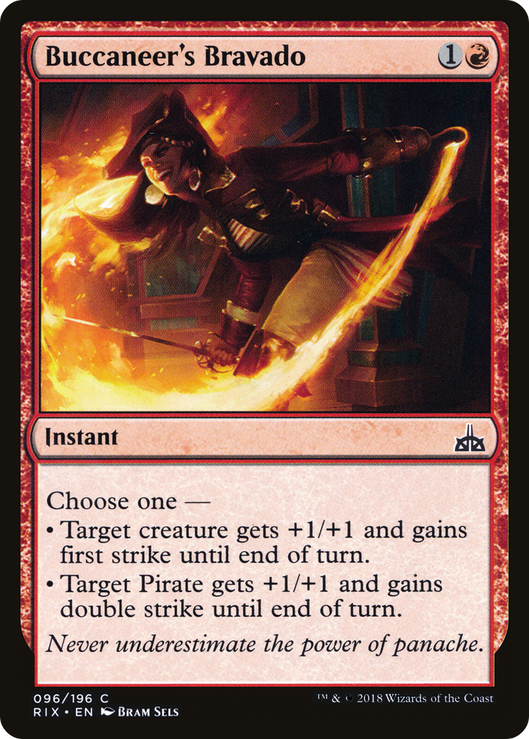 Buccaneer's Bravado (RIX-096) [Rivals of Ixalan]