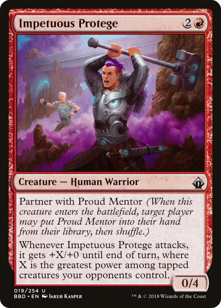 Impetuous Protege (BBD-019) [Battlebond] Foil