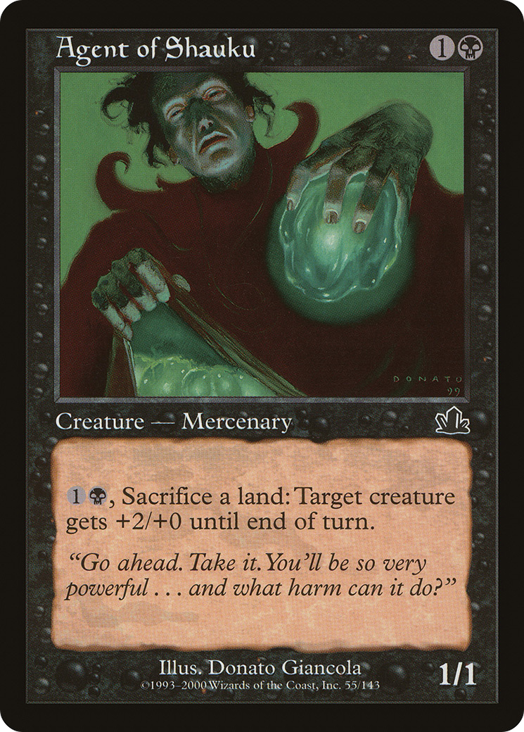 Agent of Shauku (PCY-055) [Prophecy]