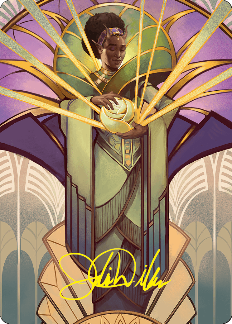 Bloom Tender // Bloom Tender (AFDN-054) (Borderless) [Foundations Art Series] Foil