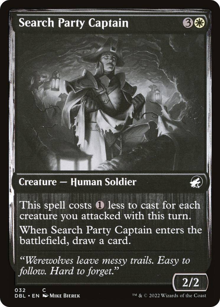 Search Party Captain (DBL-032) [Innistrad: Double Feature] Foil