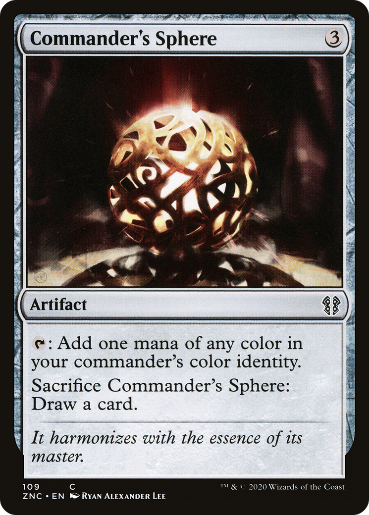 Commander's Sphere (ZNC-109) [Zendikar Rising Commander]