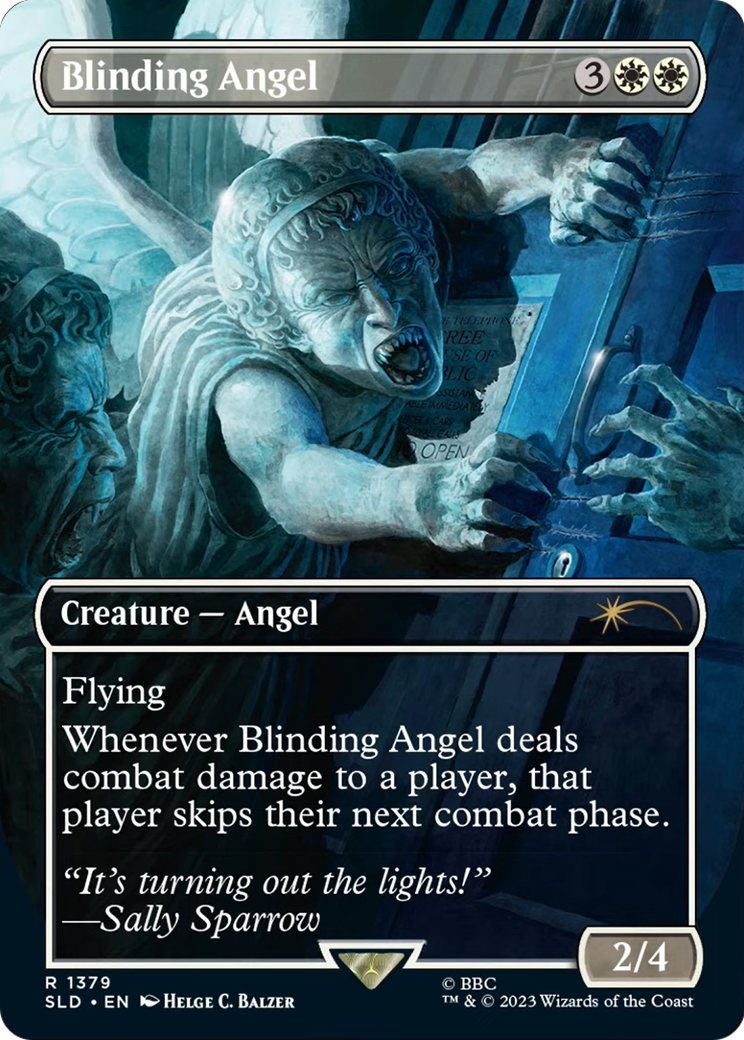 Blinding Angel (SLD-1379) (Borderless) [Secret Lair Drop]