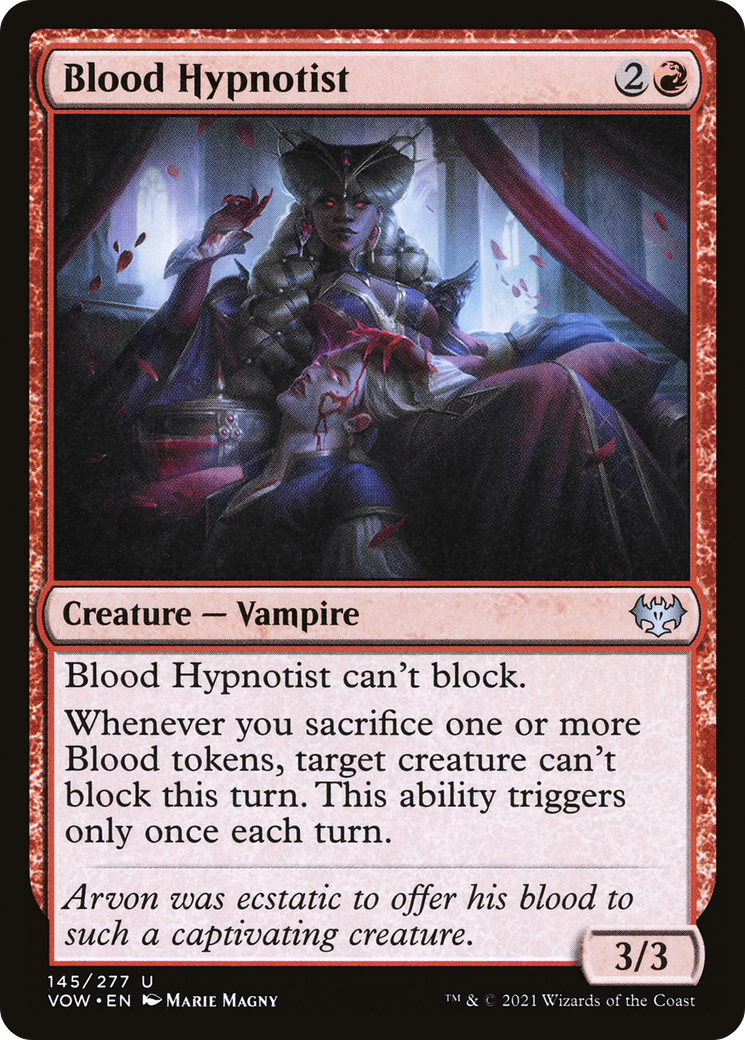Blood Hypnotist (VOW-145) [Innistrad: Crimson Vow]