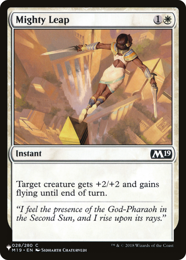 Mighty Leap (LIST-M19-28) [The List]