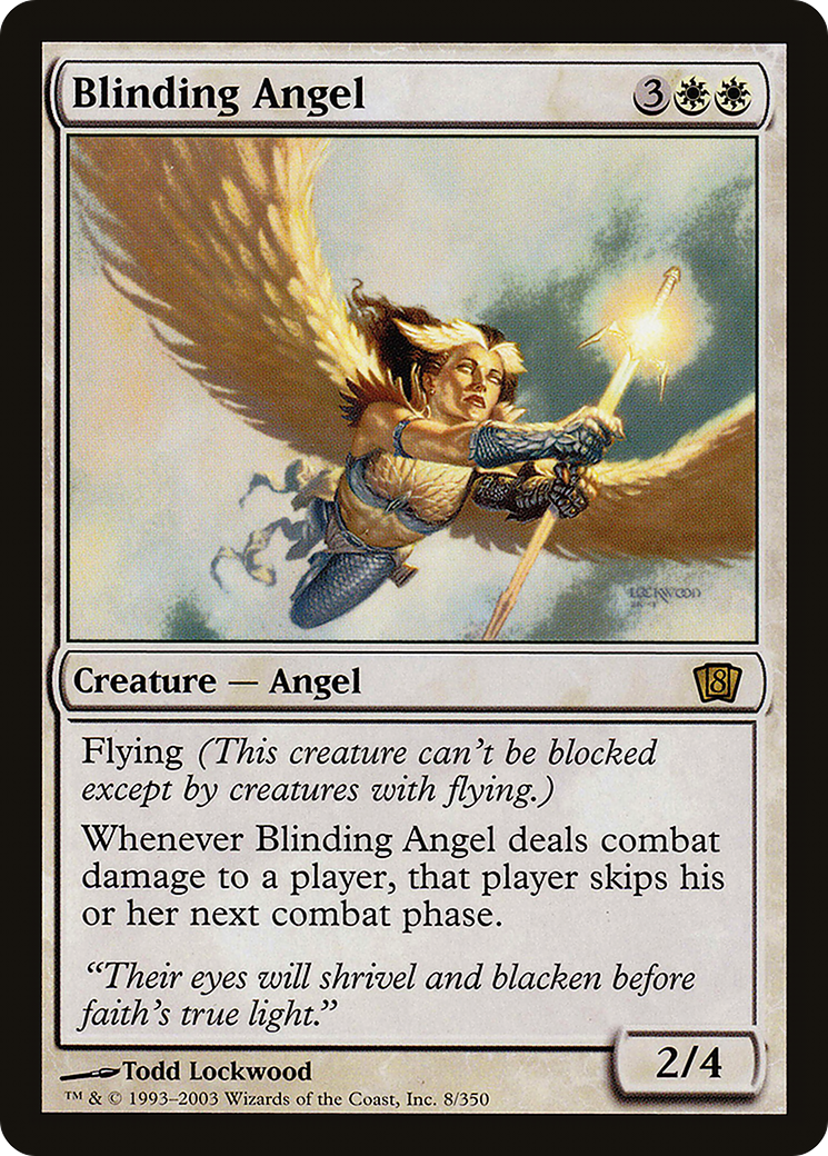 Blinding Angel (8ED-008) [8th Edition] Foil