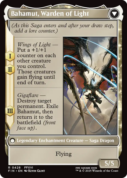 Dion, Bahamut's Dominant (Extended Art) (FIN-428) [FINAL FANTASY]