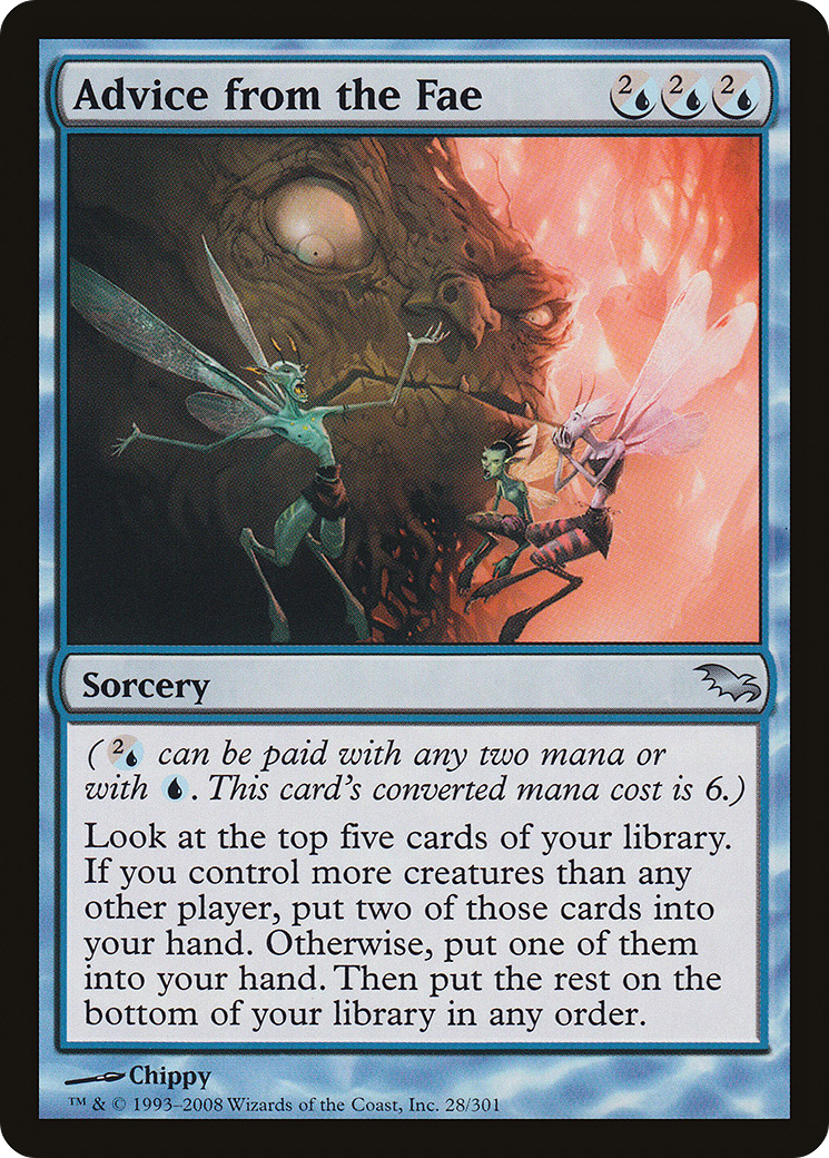 Advice from the Fae (SHM-028) [Shadowmoor] Foil