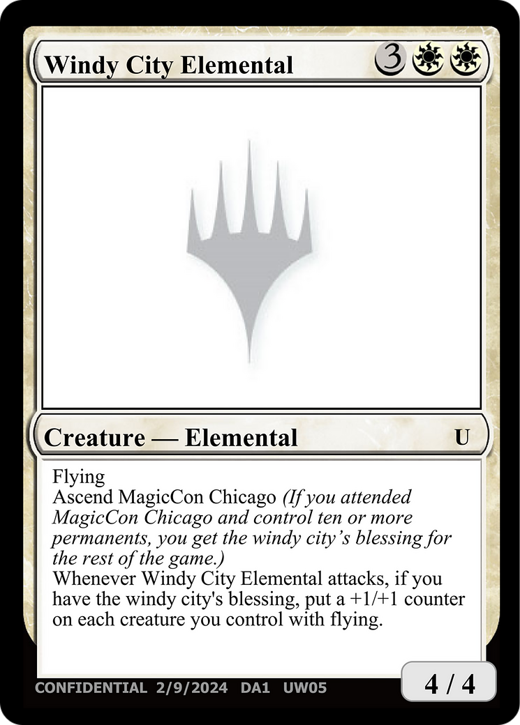 Windy City Elemental (UNK-UW05B) [Unknown Event]