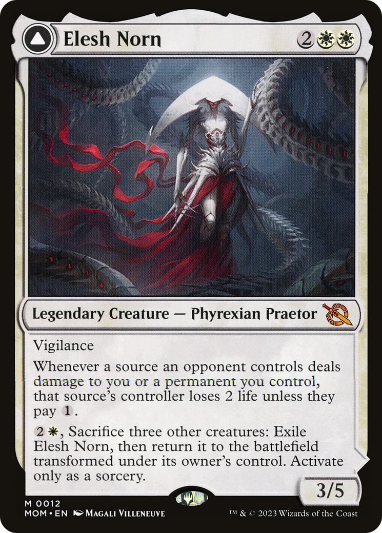 Elesh Norn (MOM-012) [March of the Machine] Foil
