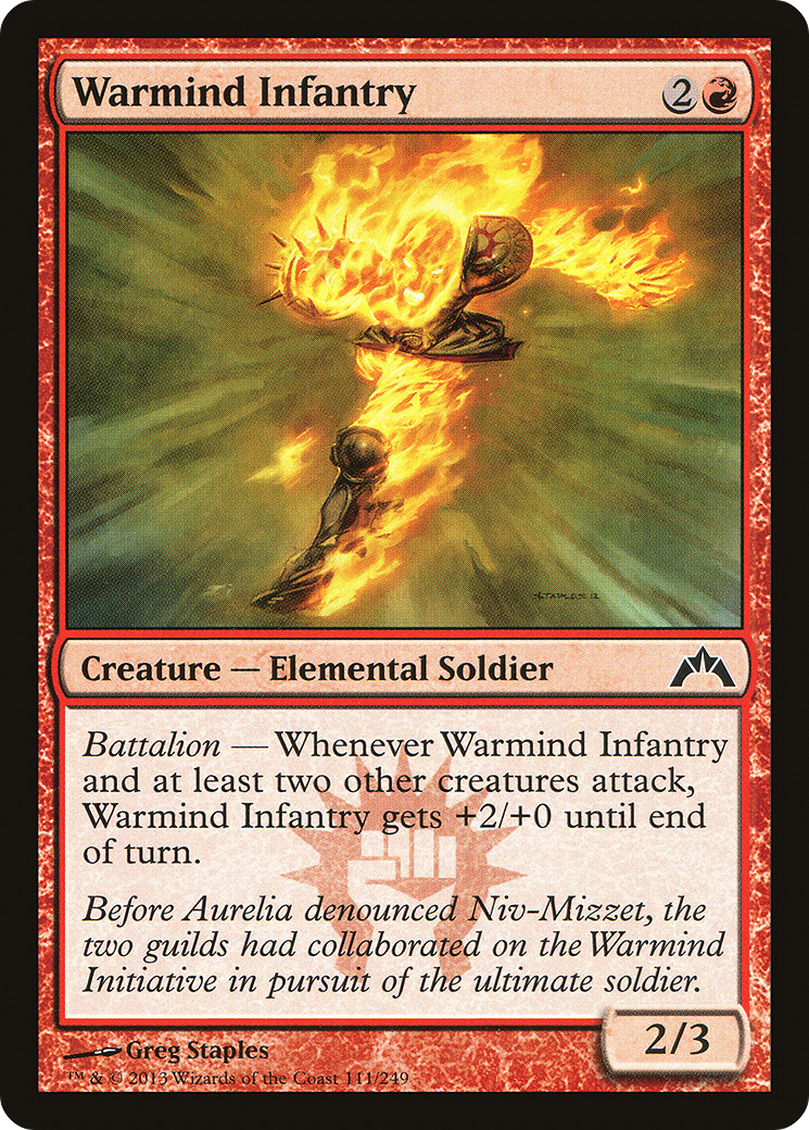 Warmind Infantry (GTC-111) [Gatecrash] Foil