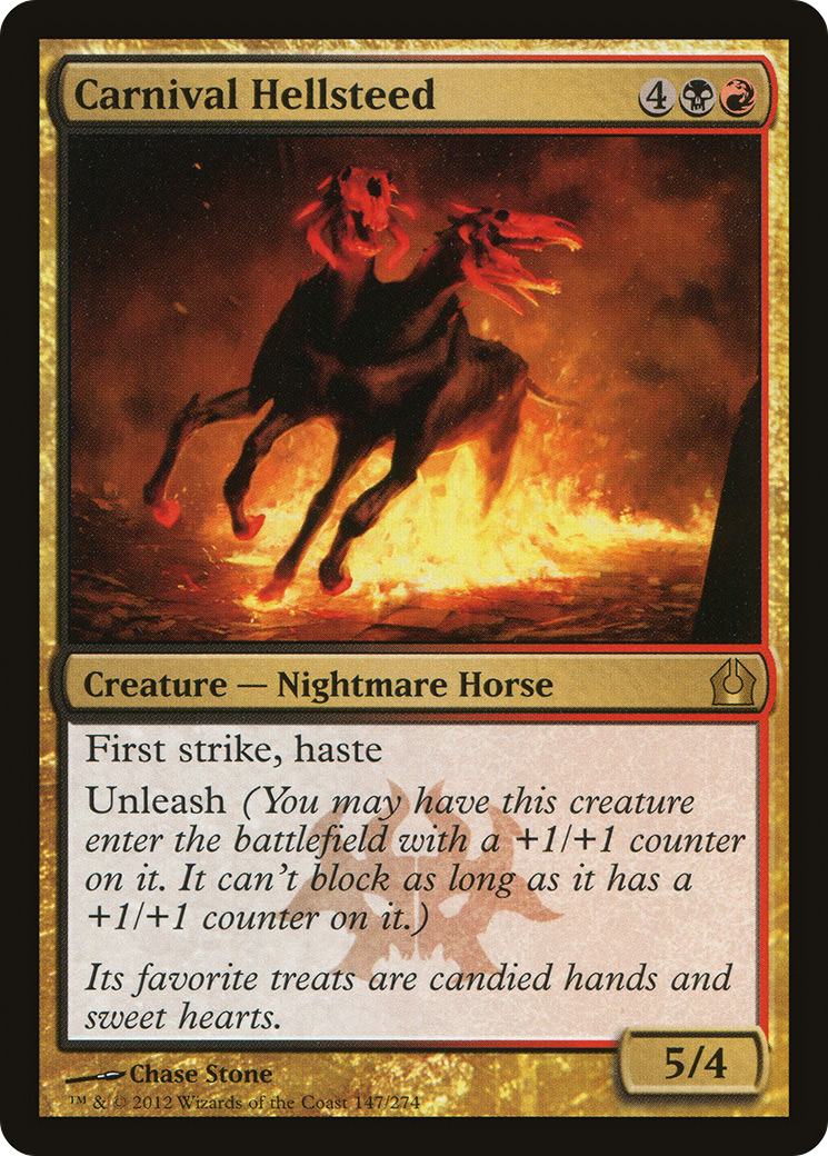 Carnival Hellsteed (RTR-147) [Return to Ravnica]