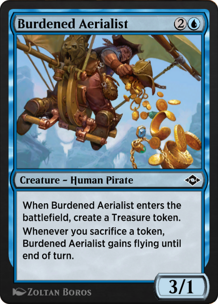Burdened Aerialist (J21-173) [Jumpstart: Historic Horizons]